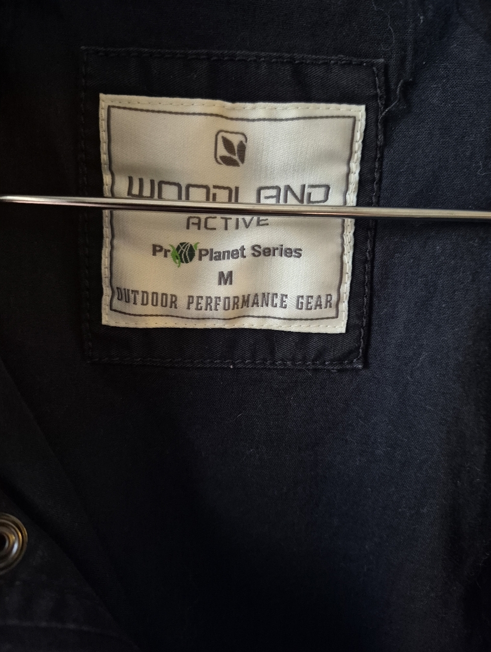 Woodland Active Pro Planet Men's Black Field Jacket - Picture 3 of 5